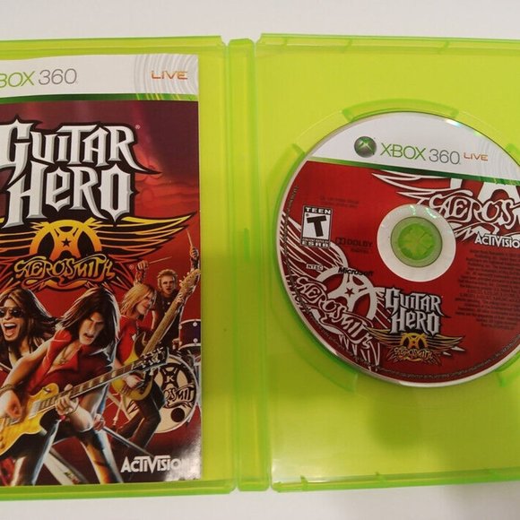 Guitar Hero World Tour Wireless Sunburst Controller Xbox 360 4 Games Bundle - Picture 9 of 12